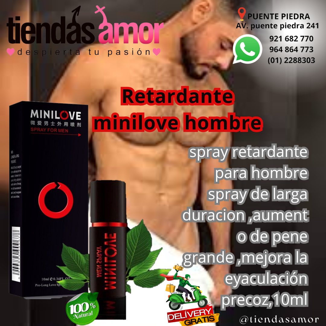 Minilove For Men Retardante whatsapp c 921 682 770- 969 889 888 -964 864 773